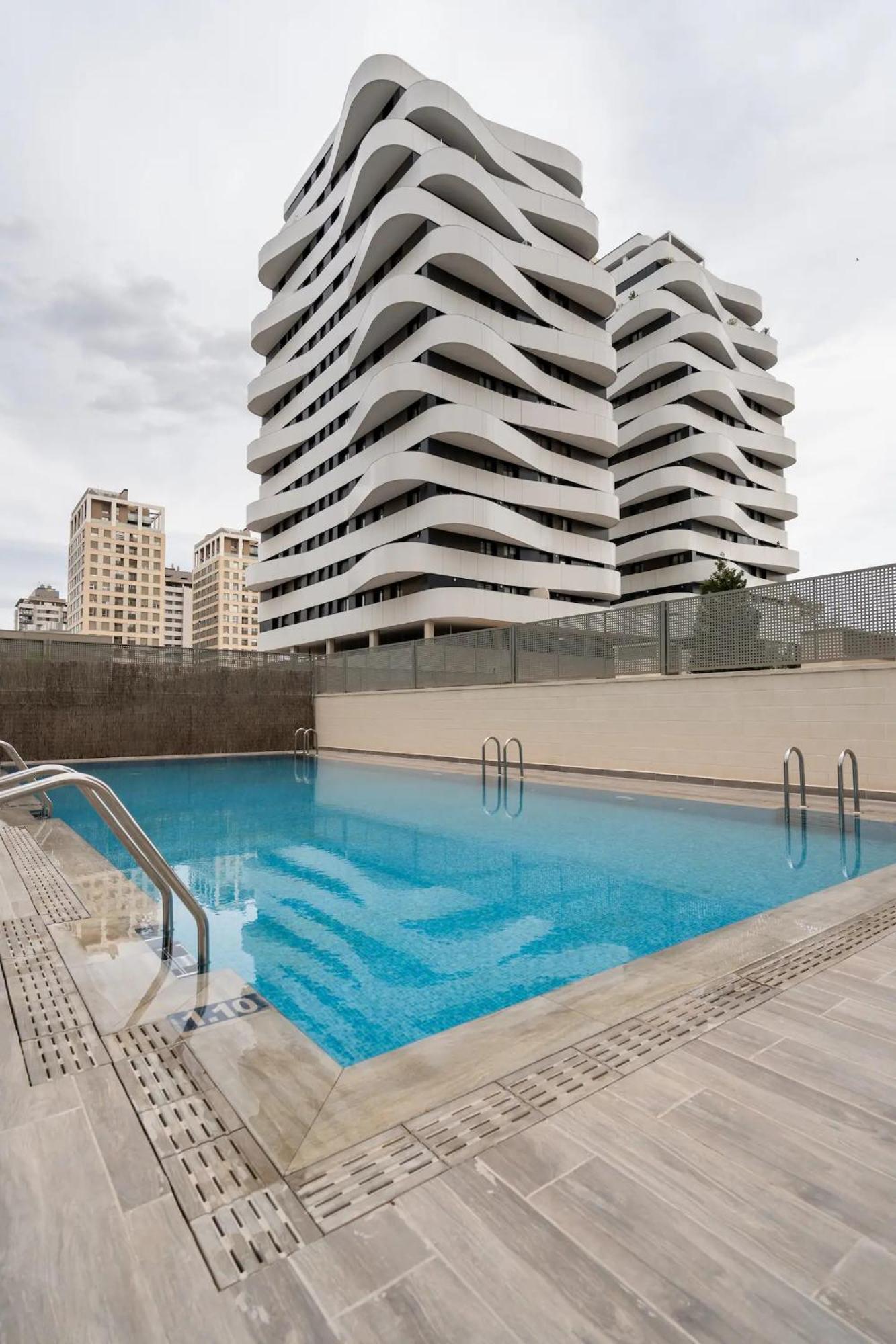 발렌시아 Werentvlc - Espectacular Duplex Terraza Y Piscina 아파트 외부 사진