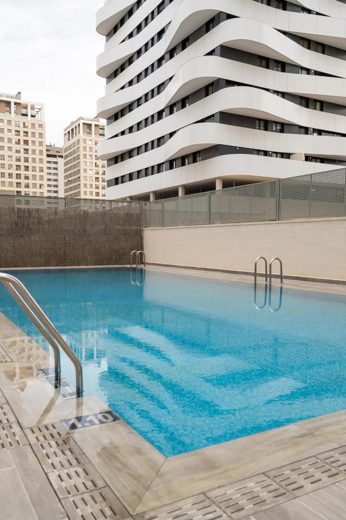 발렌시아 Werentvlc - Espectacular Duplex Terraza Y Piscina 아파트 외부 사진